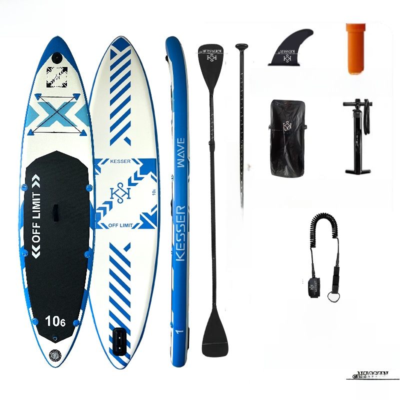 Outdoor Camping Gear - Thickened Double-layer Stand-up Paddle Board Inflatable