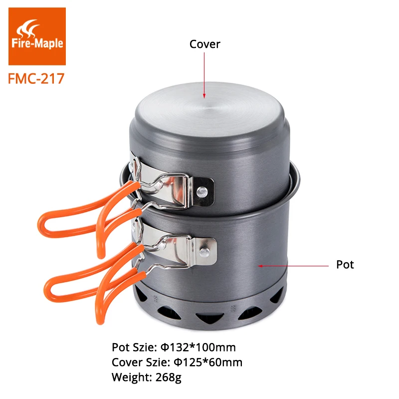 Outdoor Camping Uk - Fire Maple Camping Cookware Set Portable