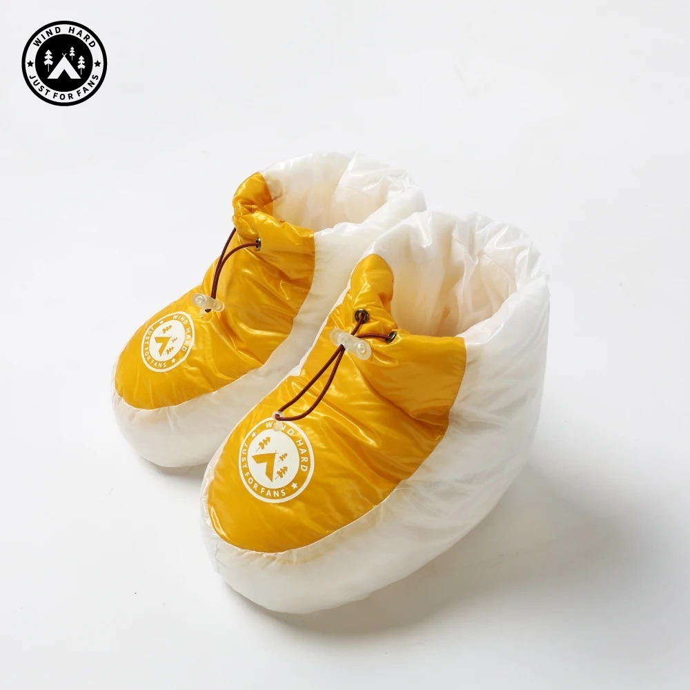 Outdoor Camping Slippers - AEGISMAX WIND HARD Ultralight Down Shoes
