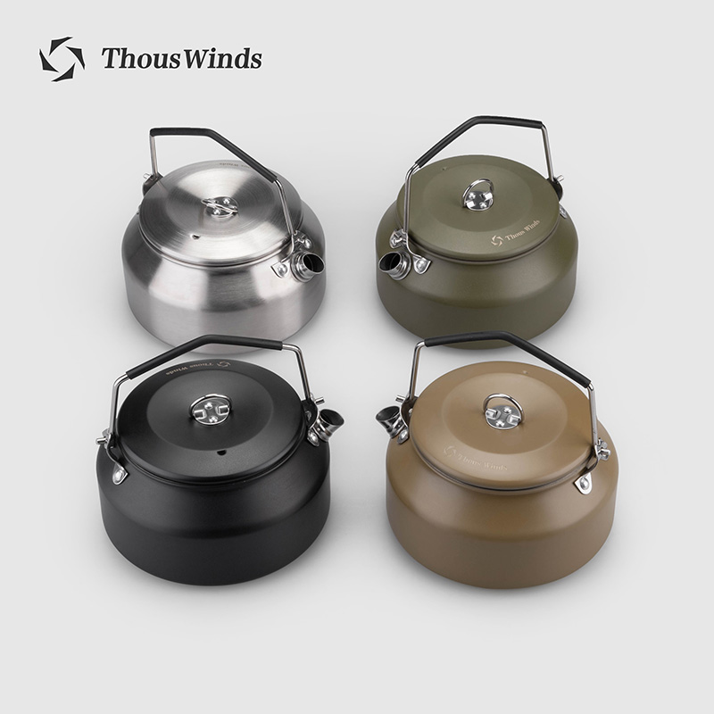 Outdoor Camping Uk - Thous Winds Outdoor Camping Kettle, Portable