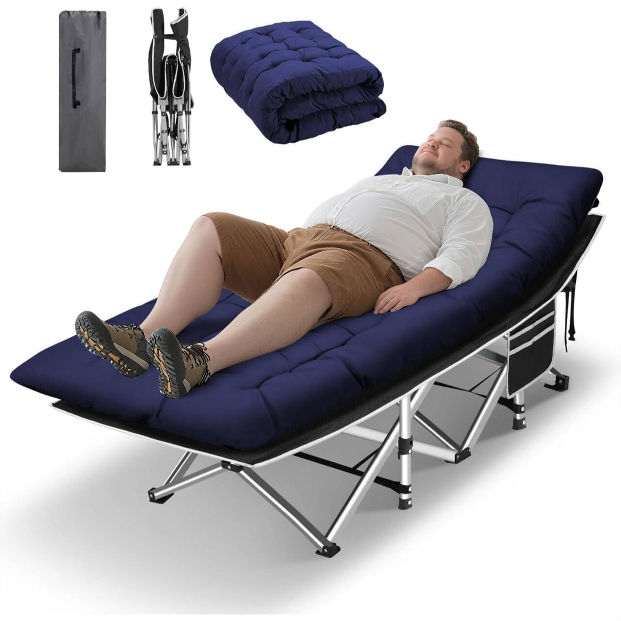 Outdoor Camping Sleeping Bag - Camping Cot for Adult, 28