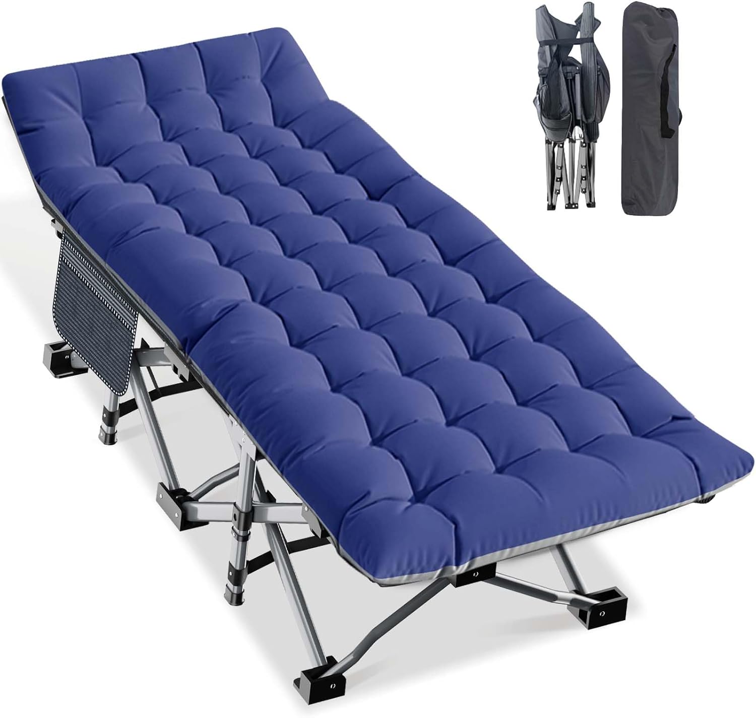 Outdoor Camping Sleeping Bag - Oversized Folding Camping Cot, 78