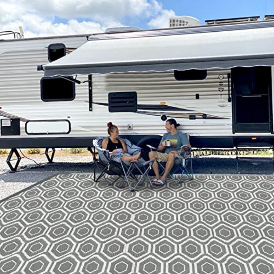 Outdoor Camping Rugs 9X18 - Outdoor Camping Rugs, 9x18 Plastic Straw