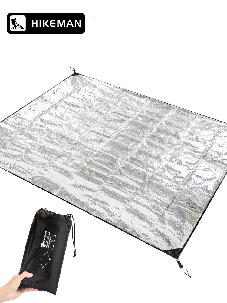 Ultralight Ground Sheet - Outdoor Ground Mat, Thickened PE Aluminum
