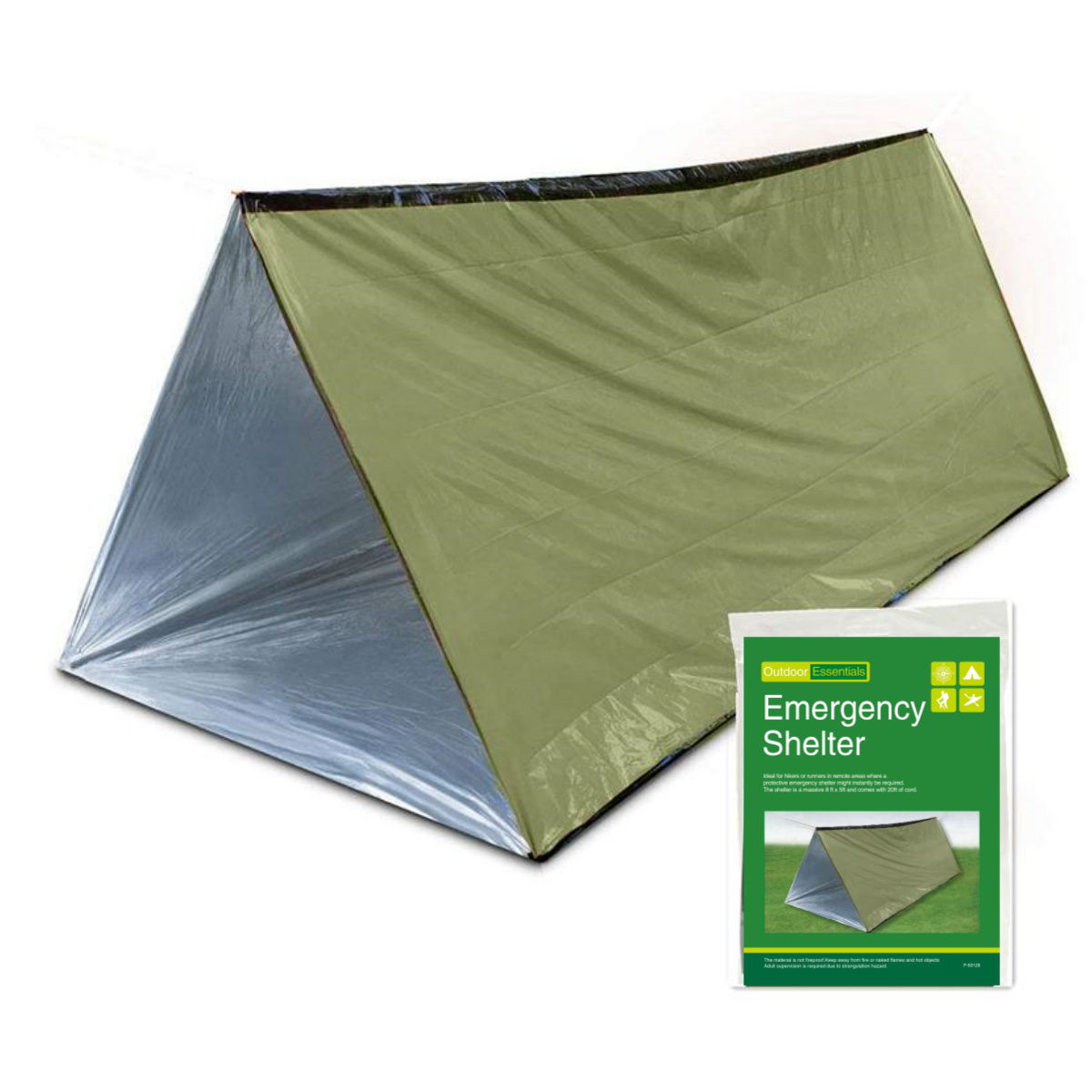 Outdoor Camping Youtube - Emergency tent, Waterproof 2 Person Emergency