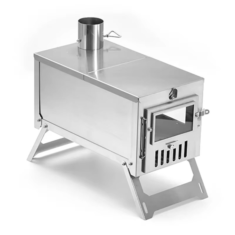 【Best-selling】Freesatnding Por - Outdoor Camping Stove Wood ulasan dan harga