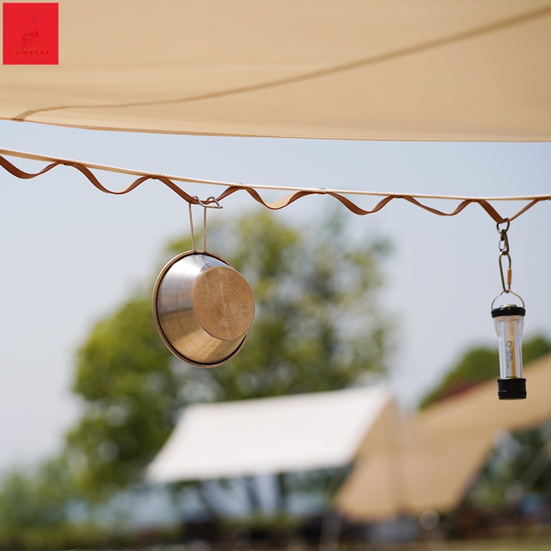 Portable Leather Camping Hangi - Outdoor Camping Tarp ulasan dan harga