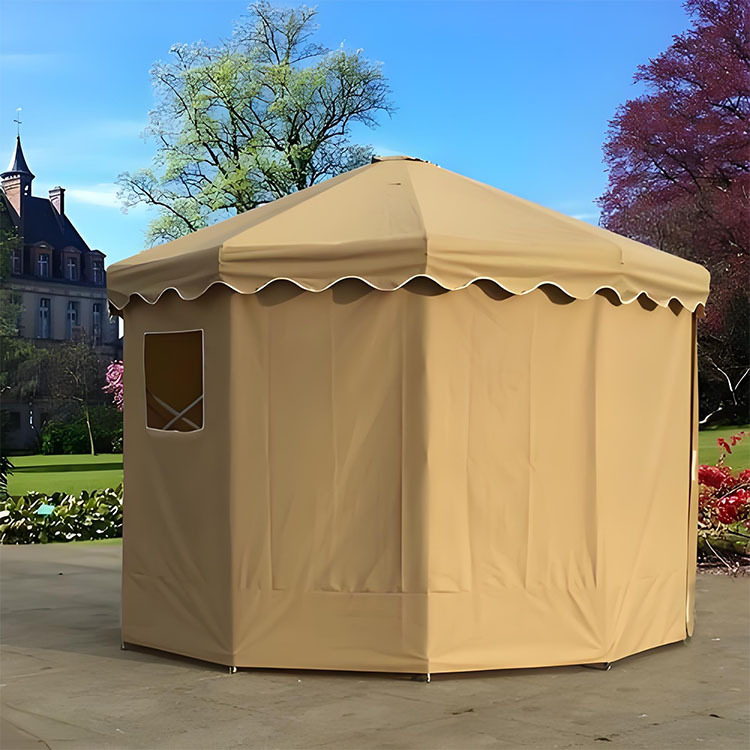 Outdoor Mongolian Tent with PV - Outdoor Camping Exhibition ulasan dan harga