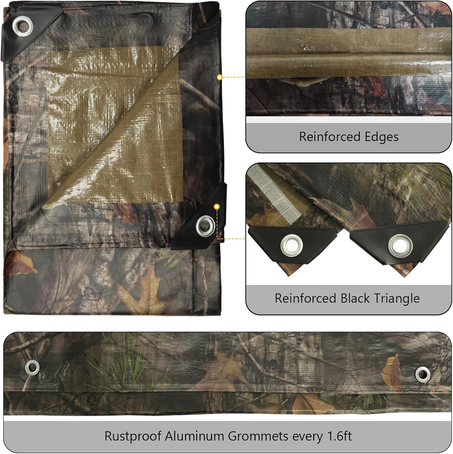 Heavy Duty 9 Mil Tarp Cover Wa - Outdoor Camping Tarp ulasan dan harga