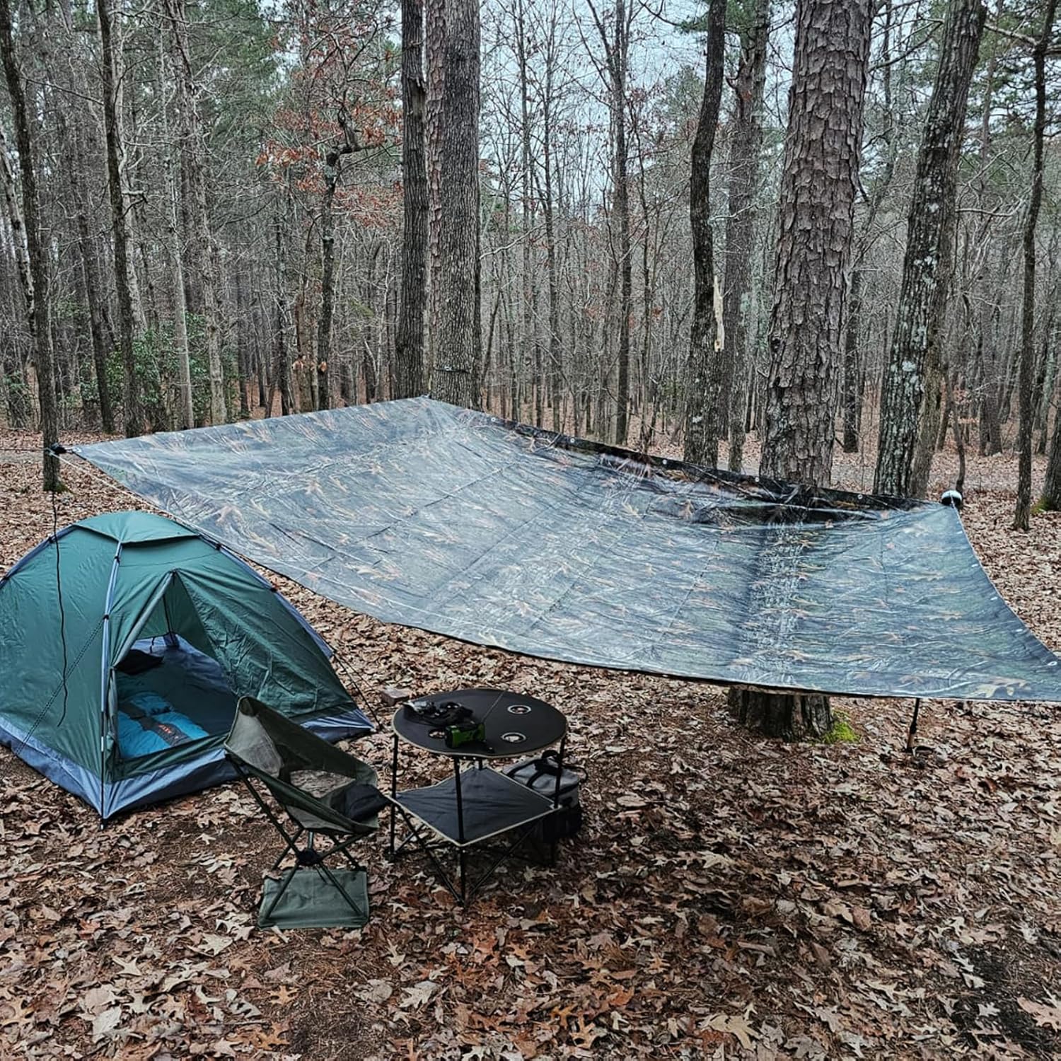 Heavy Duty 9 Mil Tarp Cover Wa - Outdoor Camping Tarp ulasan dan harga