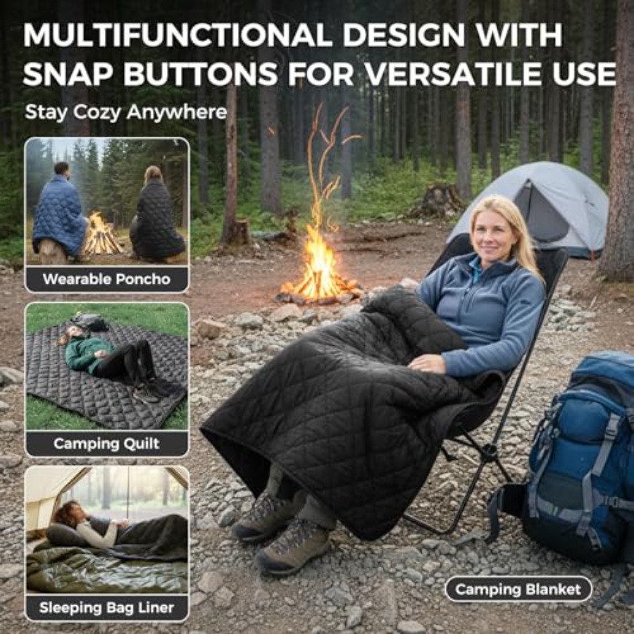 Wearable Sleeping Bag, Recycle - Outdoor Camping Sleeping Bag ulasan dan harga
