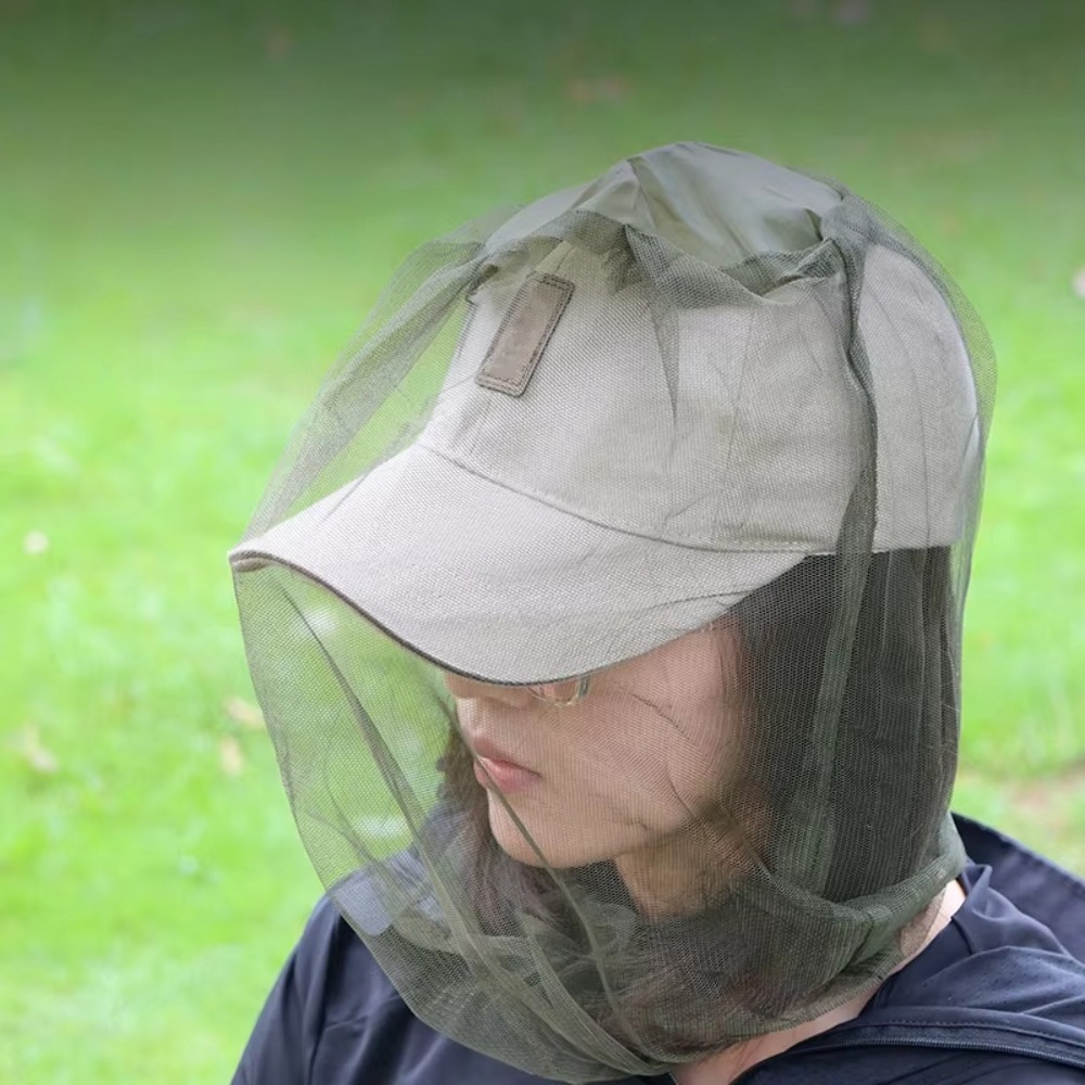 Fishing Anti Mosquito Insect H - Outdoor Camping Hat ulasan dan harga