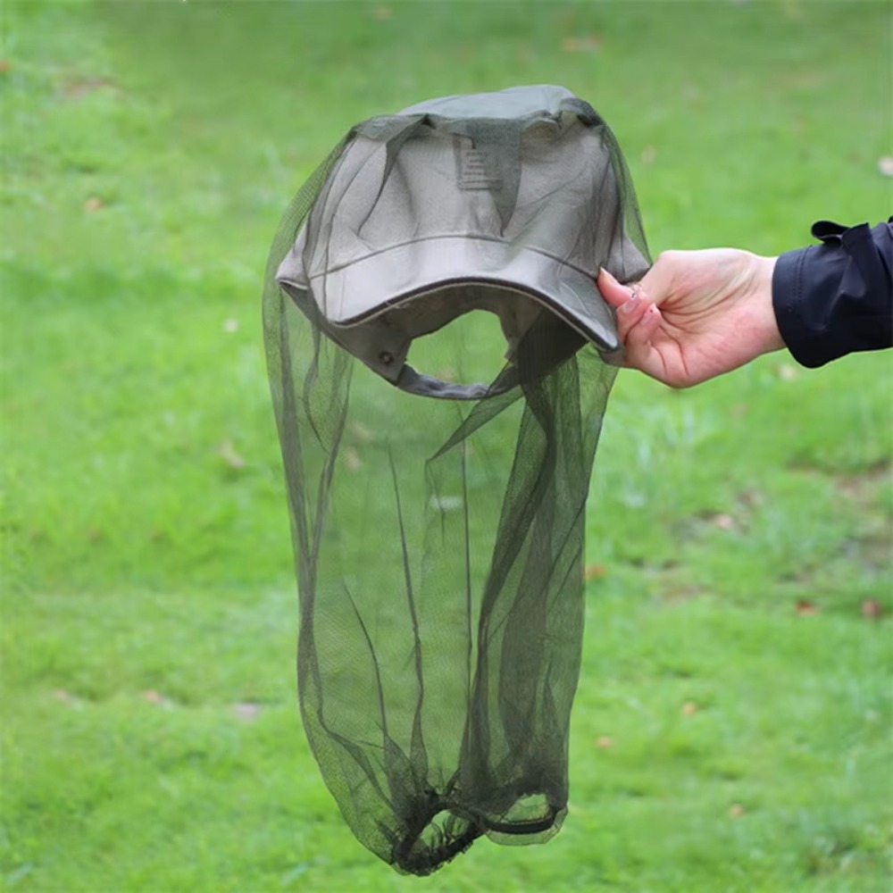 Fishing Anti Mosquito Insect H - Outdoor Camping Hat ulasan dan harga