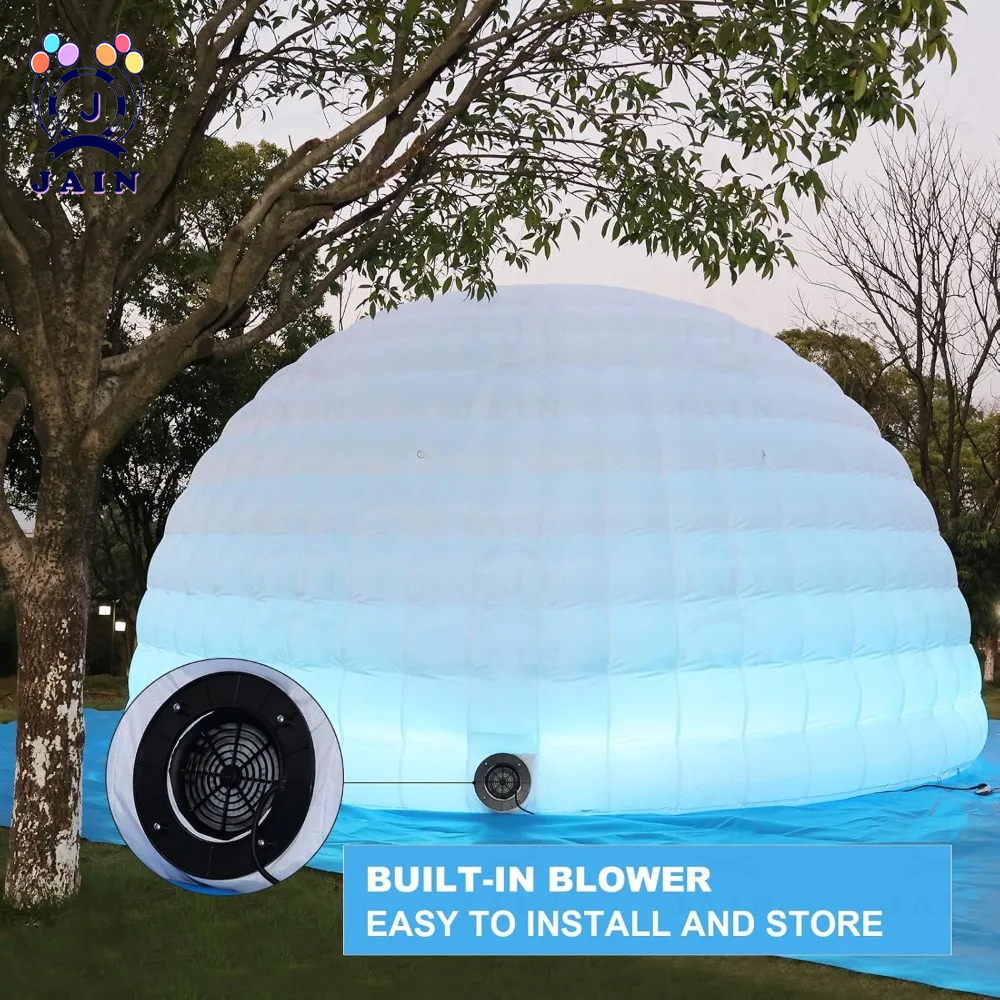 Inflatable Igloo Dome Party Te - Outdoor Camping Exhibition ulasan dan harga
