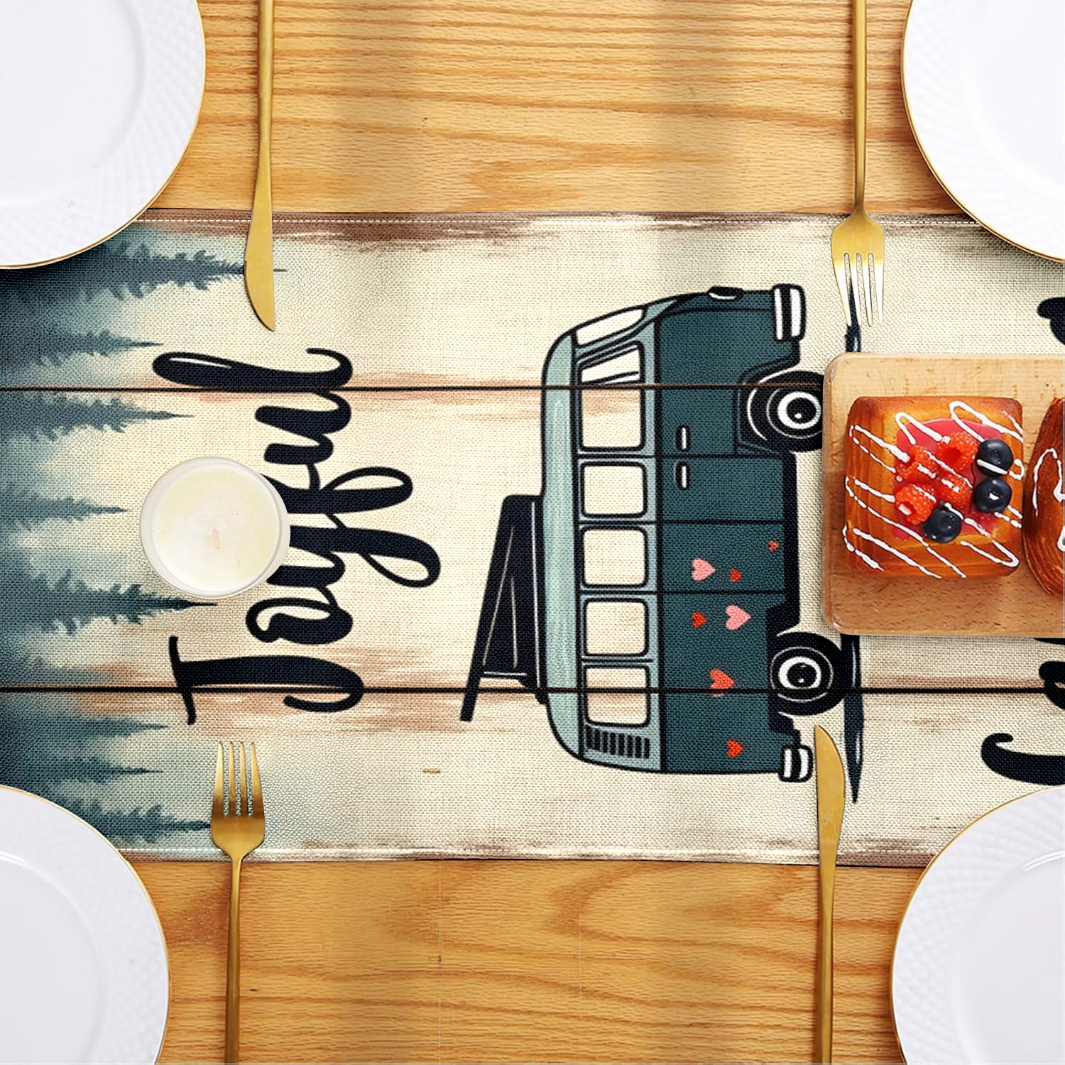 1 Camping Style Theme Table Ru - Outdoor Camping Exhibition ulasan dan harga