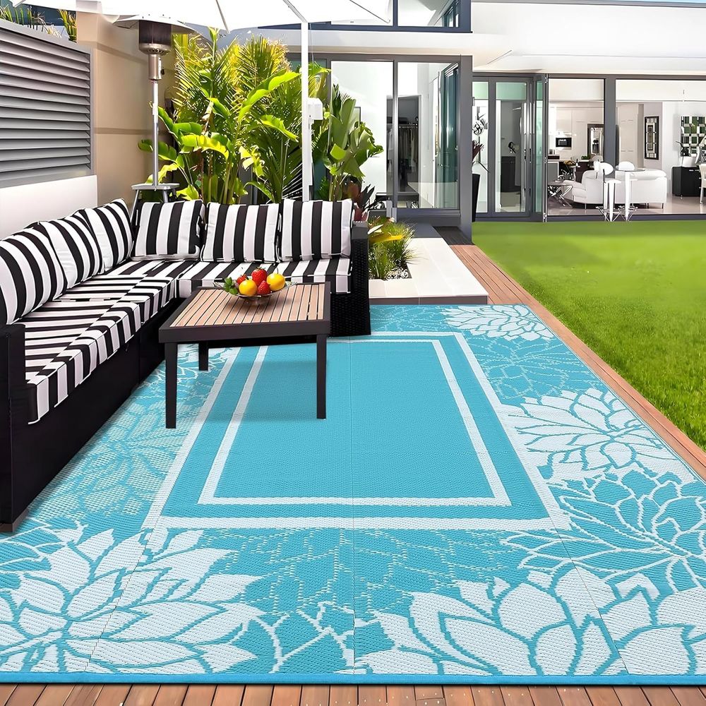 Lightweight 9x18 Outdoor Plast - Outdoor Camping Rugs 9X18 ulasan dan harga