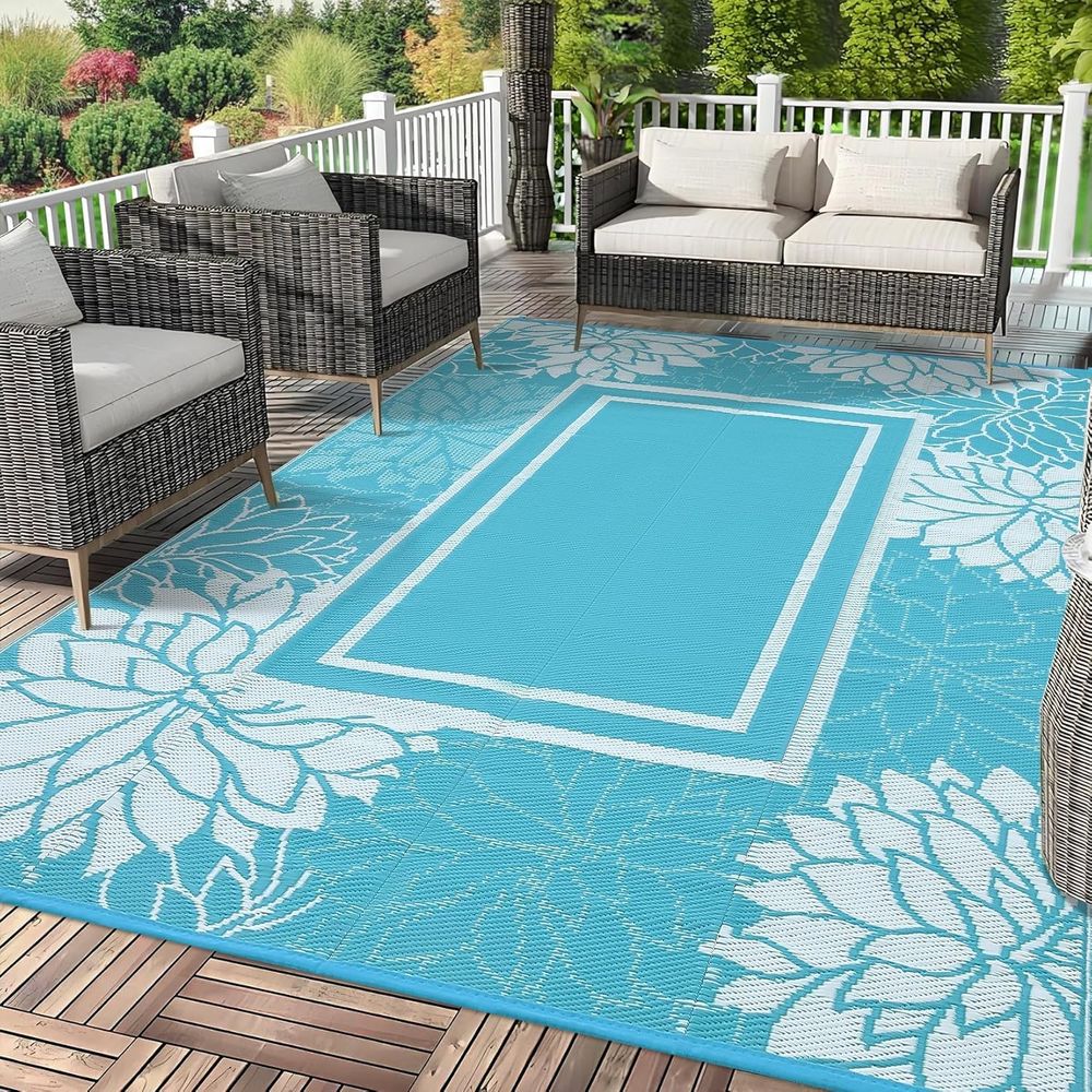 Lightweight 9x18 Outdoor Plast - Outdoor Camping Rugs 9X18 ulasan dan harga