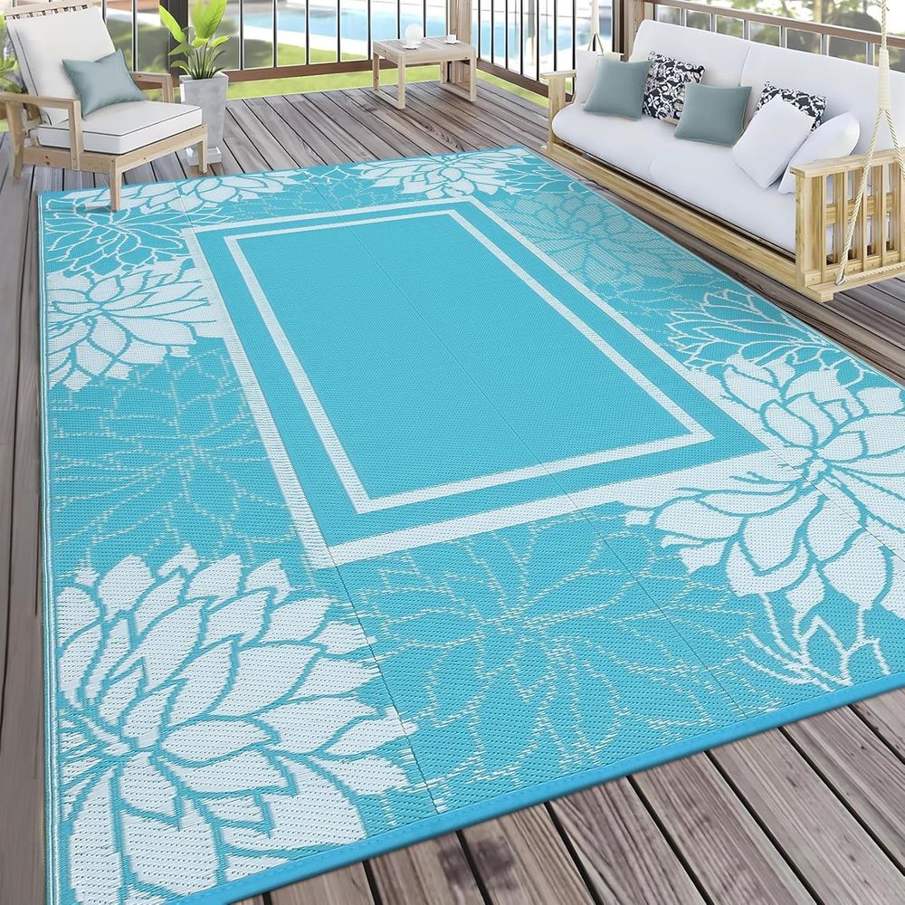 Lightweight 9x18 Outdoor Plast - Outdoor Camping Rugs 9X18 ulasan dan harga