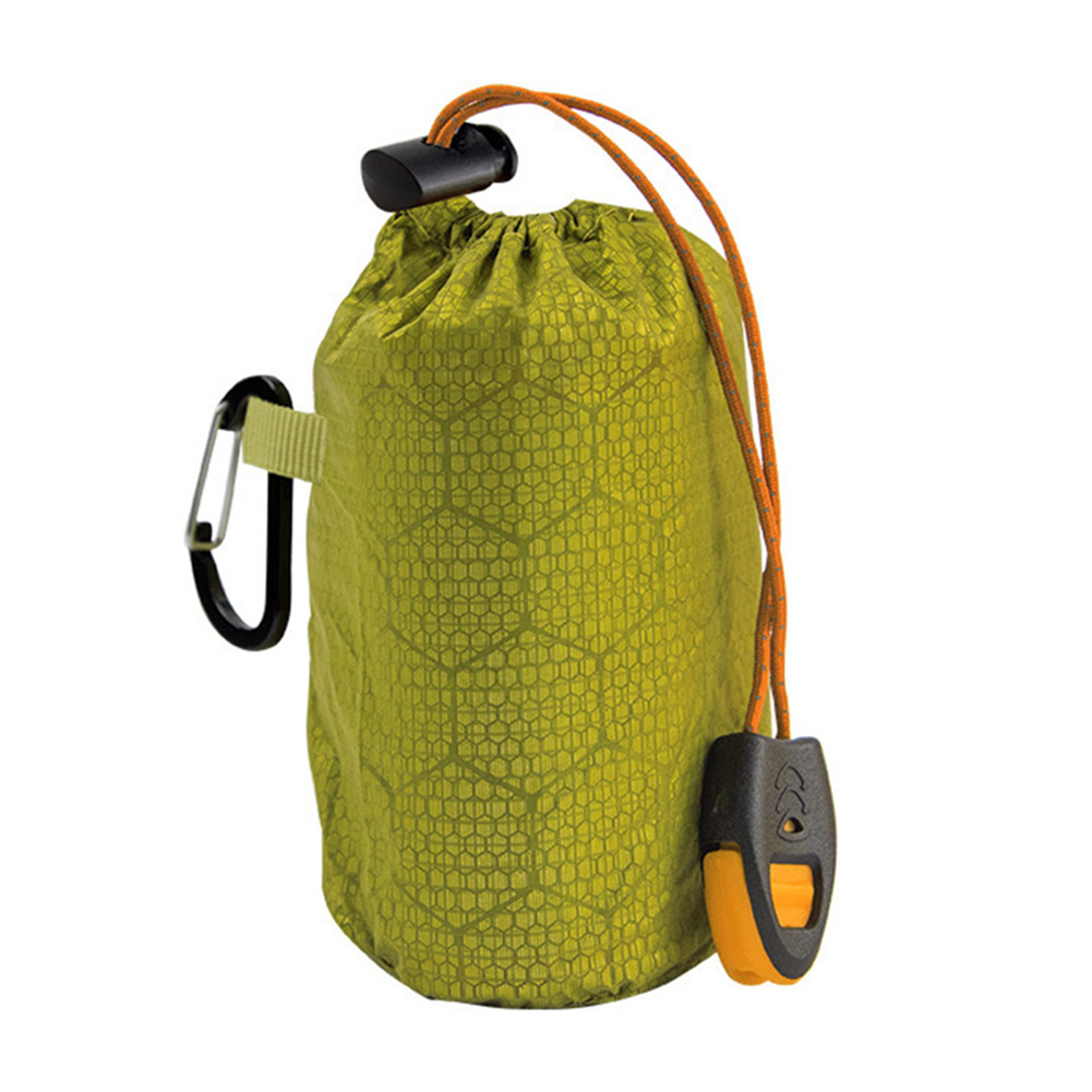 PE Aluminum Film Survival Blan - Outdoor Camping Sleeping Bag ulasan dan harga
