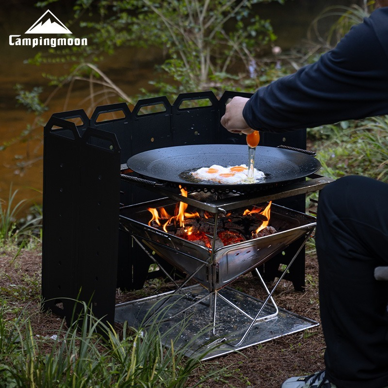 CAMPINGMOON YD-40 YD-50 Large  - Outdoor Camping Stove Wood ulasan dan harga
