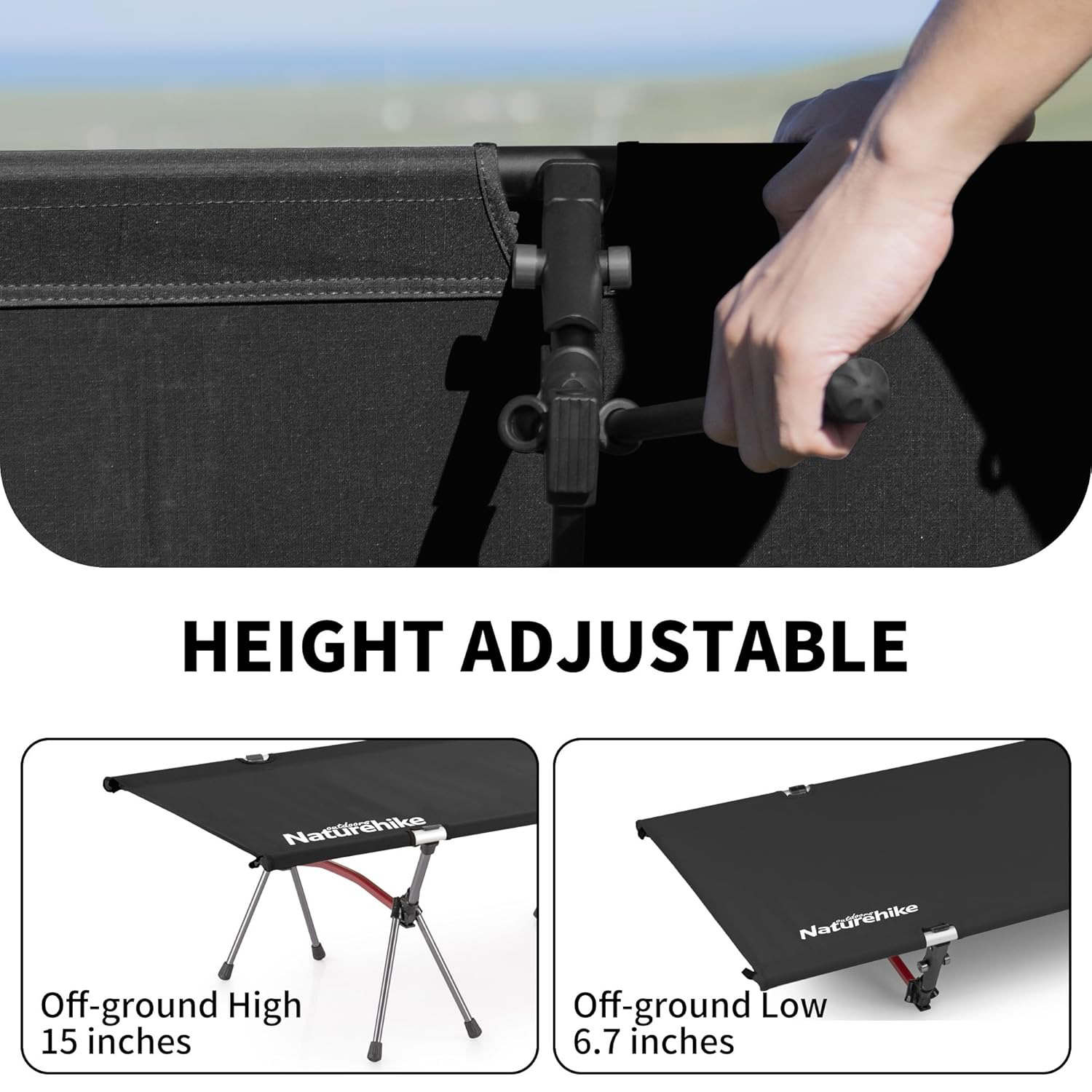 Naturehike Folding Camping Cot - Ultralight Ground Sheet ulasan dan harga