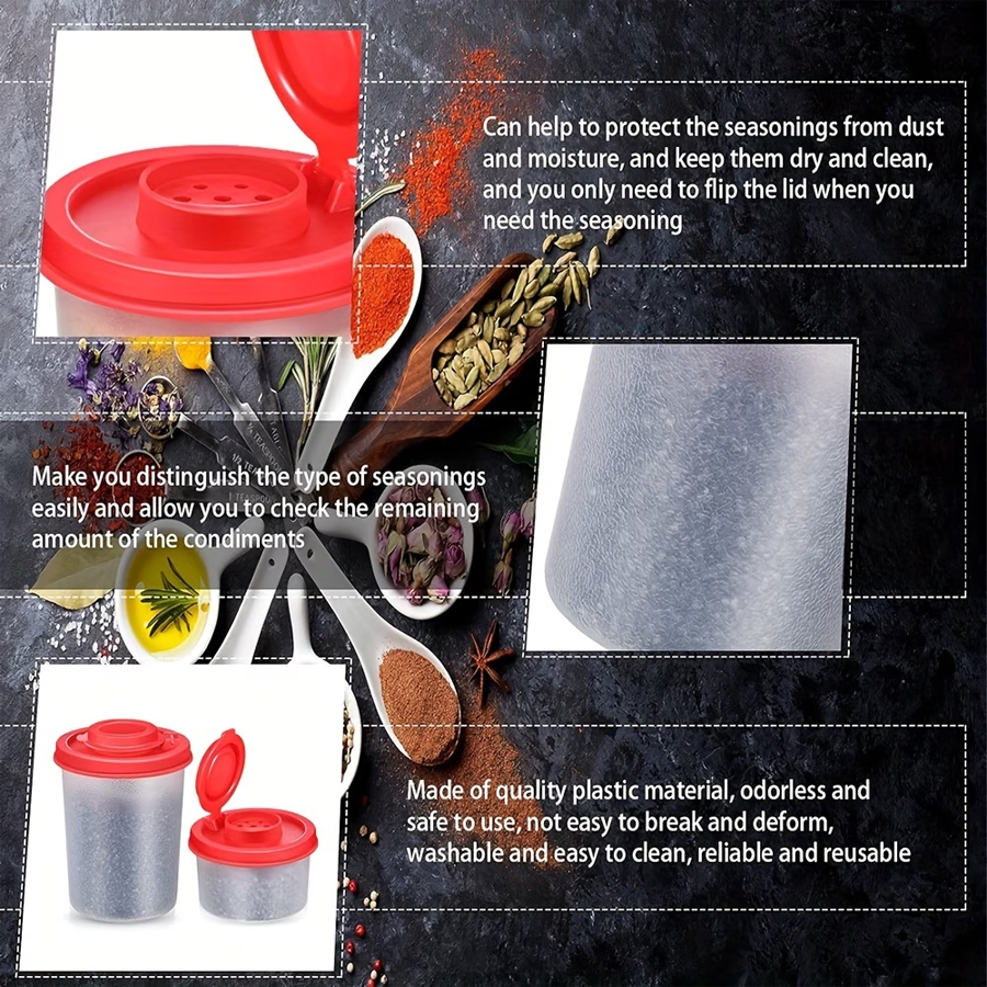 1 Small Salt and Pepper Shaker - Kitchen Outdoor Camping ulasan dan harga