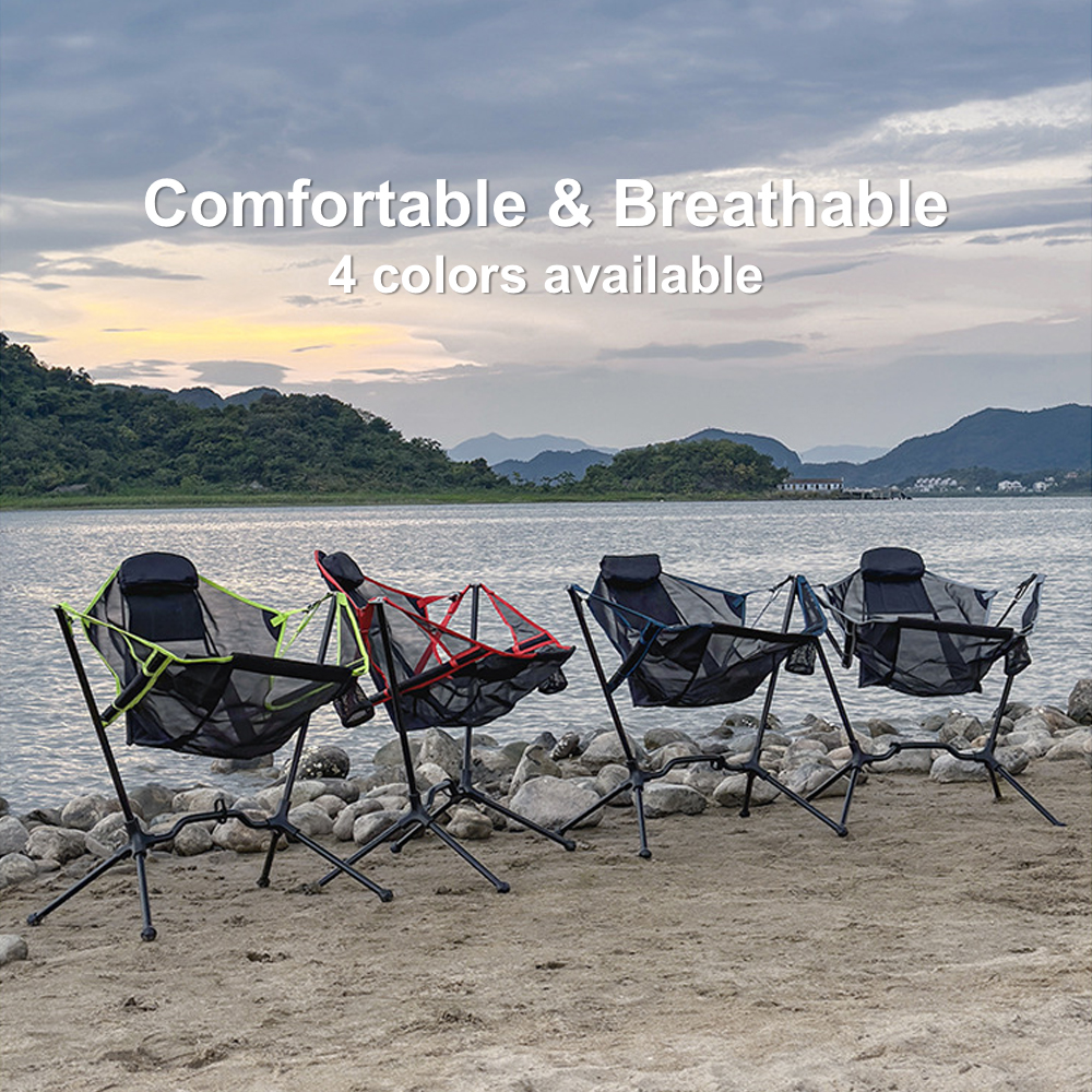 Portable outdoor camping swing - Outdoor Camping Rocking Chair ulasan dan harga