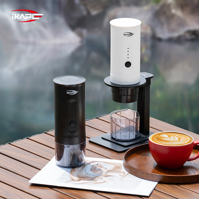 IKAPE Portable Coffee Maker Ka - Outdoor Camping Vehicle ulasan dan harga