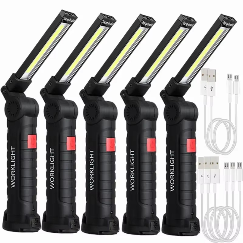 Portable COB LED Flashlight US - Outdoor Camping Glamping ulasan dan harga