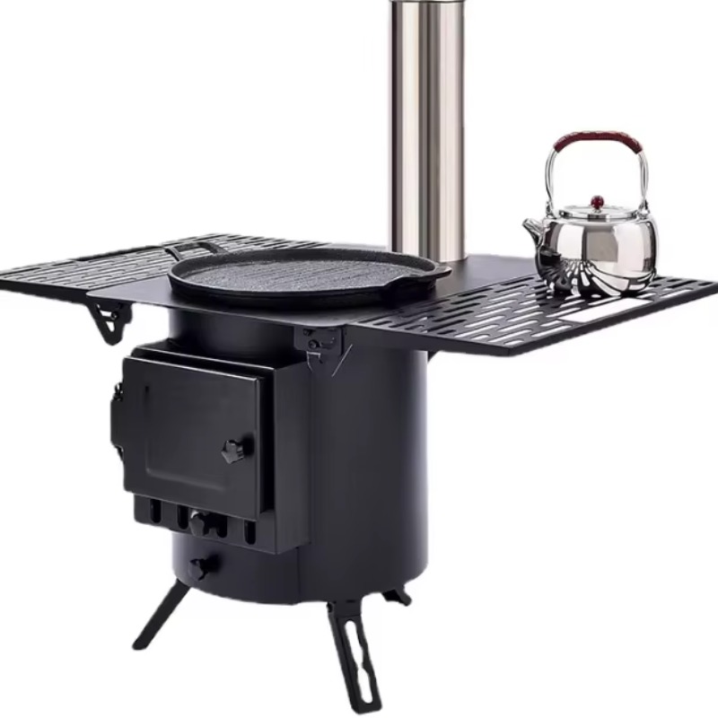 【Popular】Dual-Purpose Portable - Outdoor Camping Stove Wood ulasan dan harga