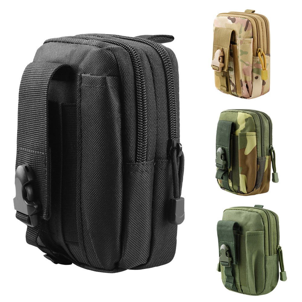 Tactical Waist Pouch Molle Wai - Outdoor Camping Gear ulasan dan harga