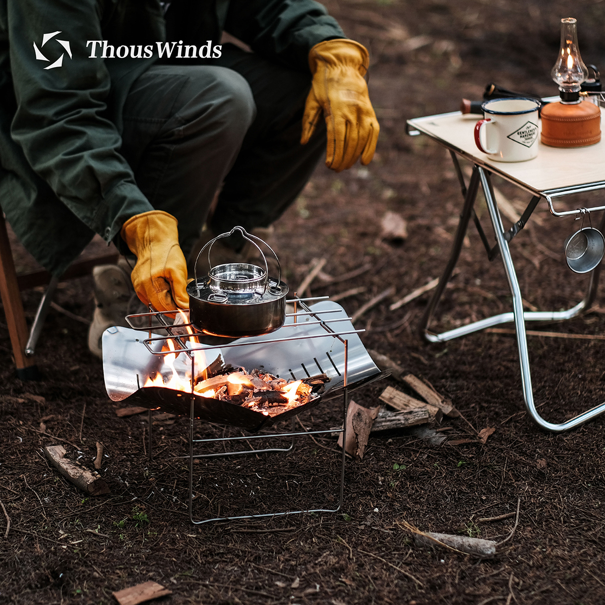 Thous Winds Portable Mini Camp - Outdoor Camping Stove Wood ulasan dan harga