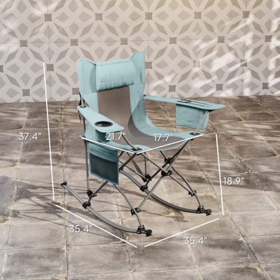 Folding Rocking Camping Chairs - Outdoor Camping Rocking Chair ulasan dan harga