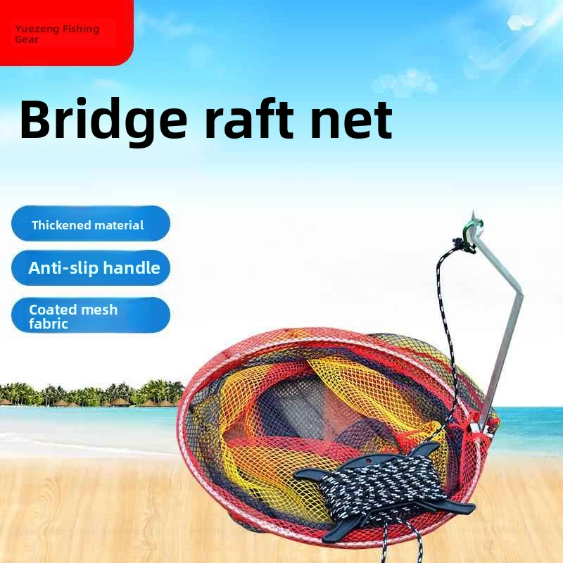 Bridge Fishing Net with Rope B - Outdoor Camping Gear Brands ulasan dan harga