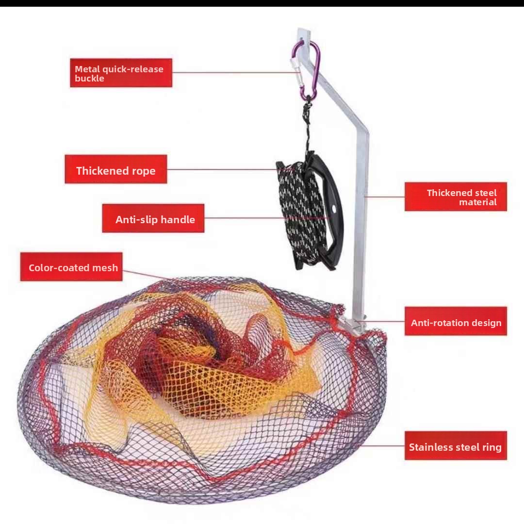 Bridge Fishing Net with Rope B - Outdoor Camping Gear Brands ulasan dan harga