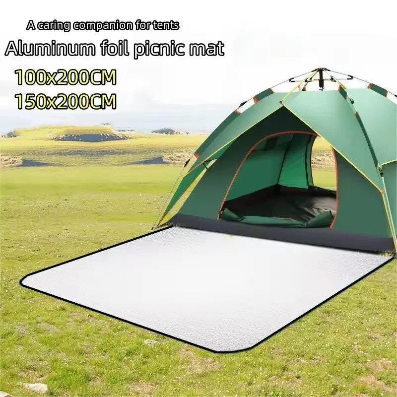 Waterproof Mat Double-sided Al - Ultralight Ground Sheet ulasan dan harga