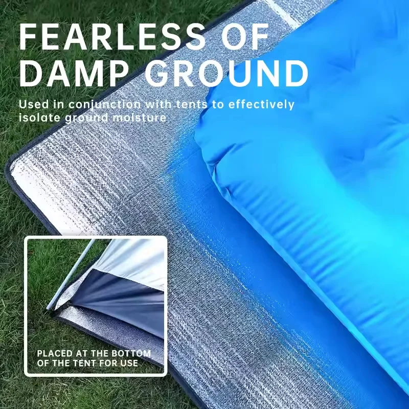 Waterproof Mat Double-sided Al - Ultralight Ground Sheet ulasan dan harga