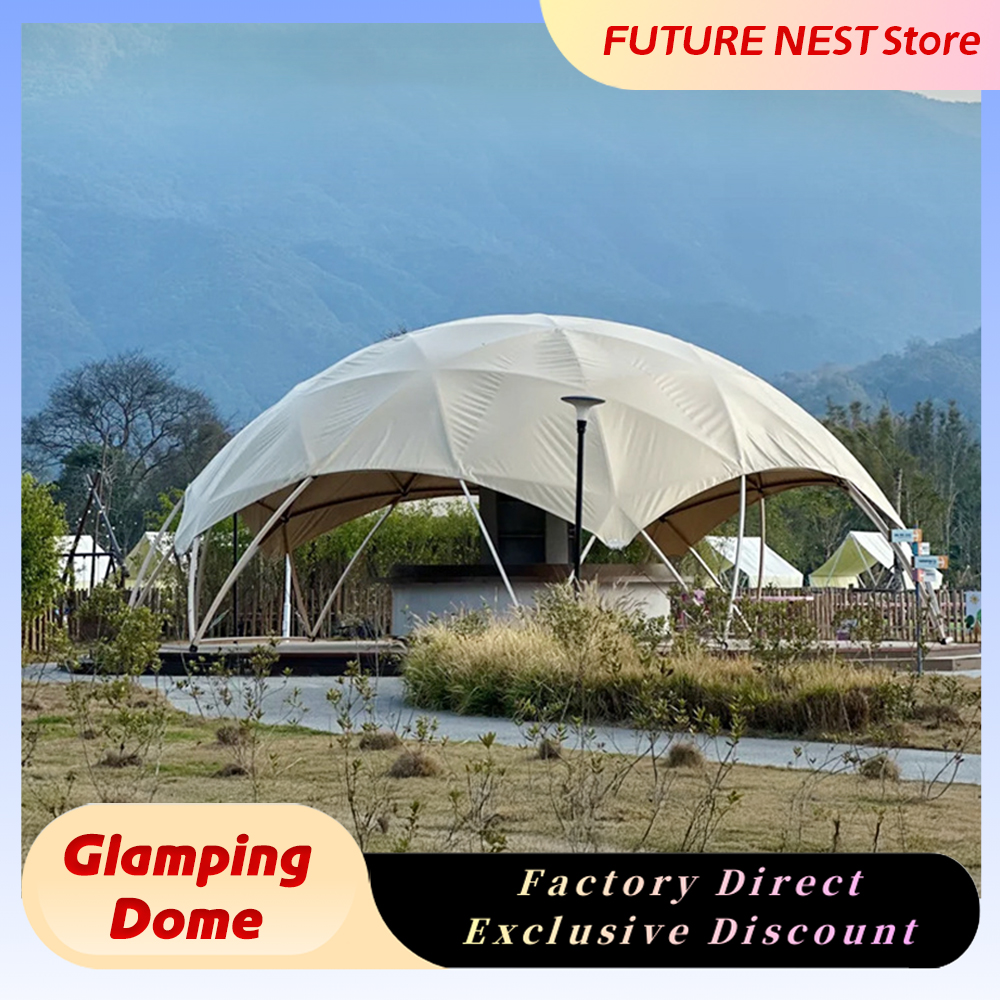 Glamping Geodesic Dome Tent Sp - Outdoor Camping Exhibition ulasan dan harga