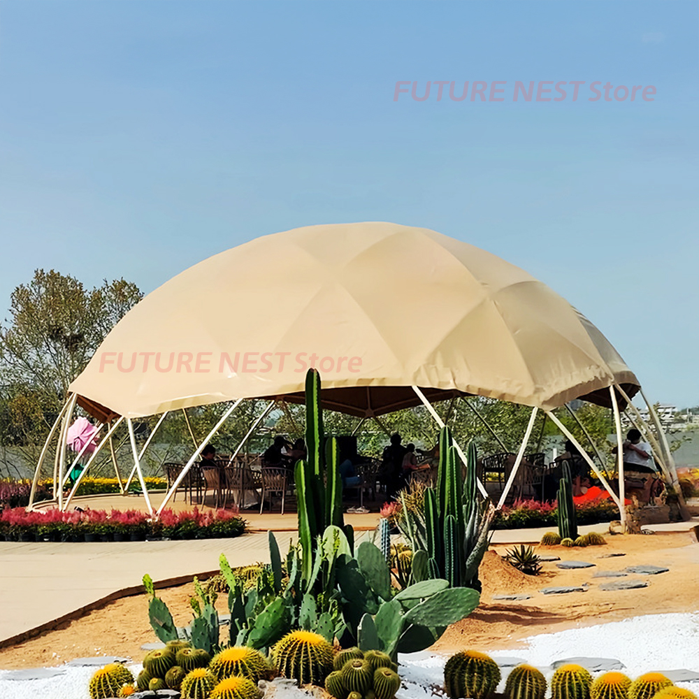 Glamping Geodesic Dome Tent Sp - Outdoor Camping Exhibition ulasan dan harga