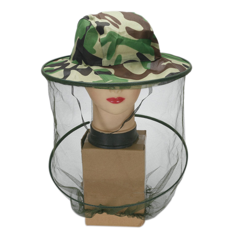 Anti Mosquito Fishing Cap Inse - Outdoor Camping Hat ulasan dan harga