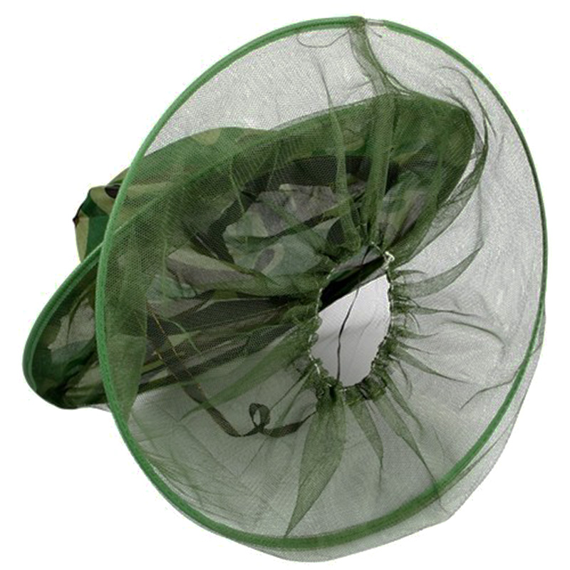 Anti Mosquito Fishing Cap Inse - Outdoor Camping Hat ulasan dan harga