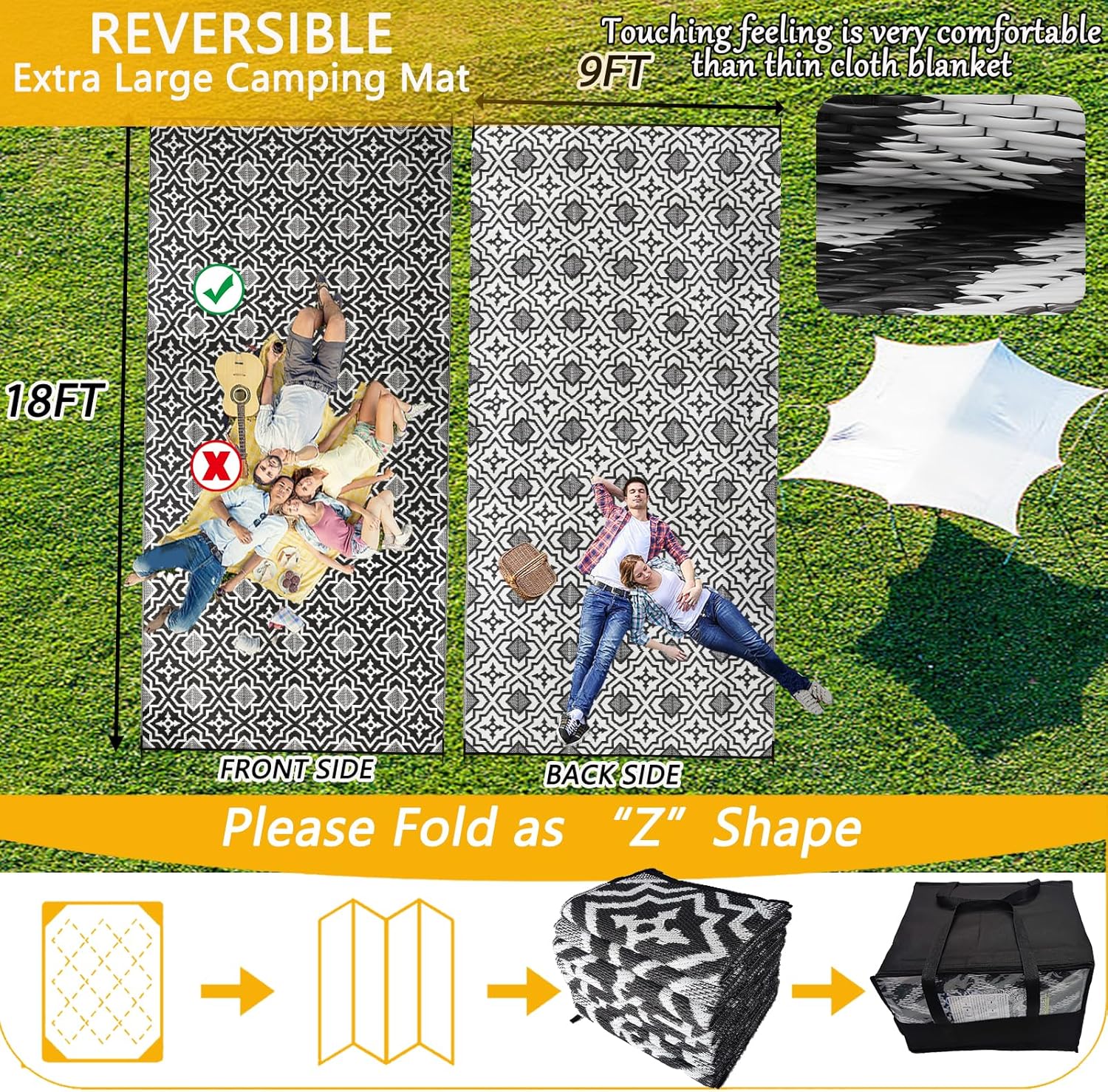 Polypropylene Outdoor Rugs 9x1 - Outdoor Camping Rugs 9X18 ulasan dan harga
