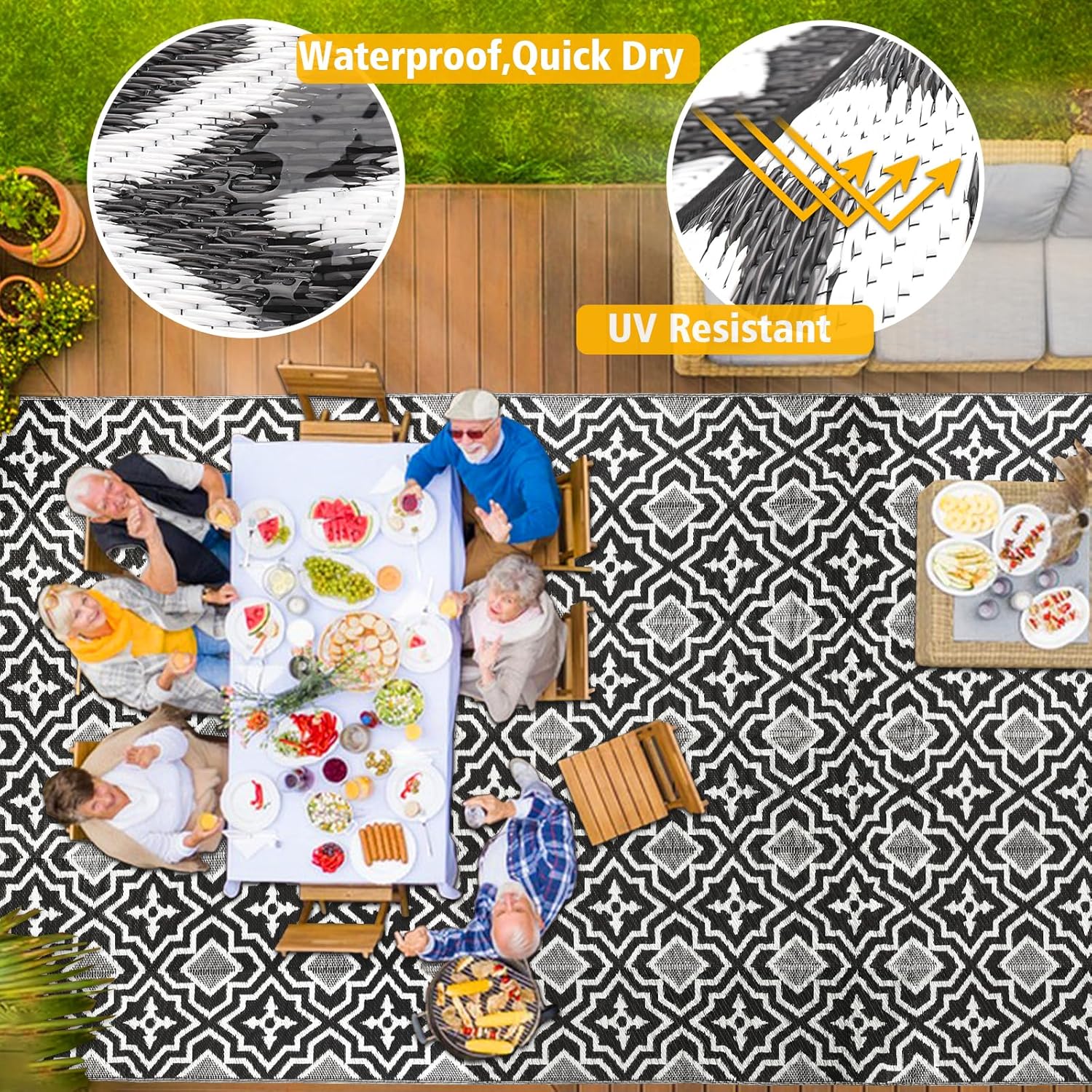 Polypropylene Outdoor Rugs 9x1 - Outdoor Camping Rugs 9X18 ulasan dan harga