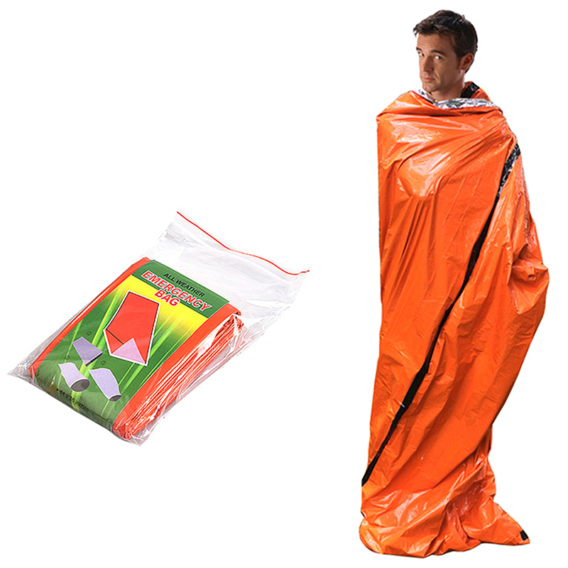 Ultra Waterproof Mylar Thermal - Outdoor Camping Sleeping Bag ulasan dan harga