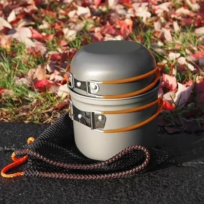 New Camping Pot  Portable Outd - Outdoor Camping Kitchen Set ulasan dan harga