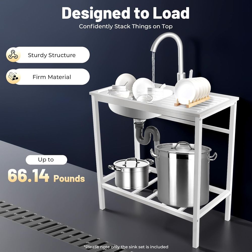 Portable Stainless Steel Laund - Kitchen Outdoor Camping ulasan dan harga