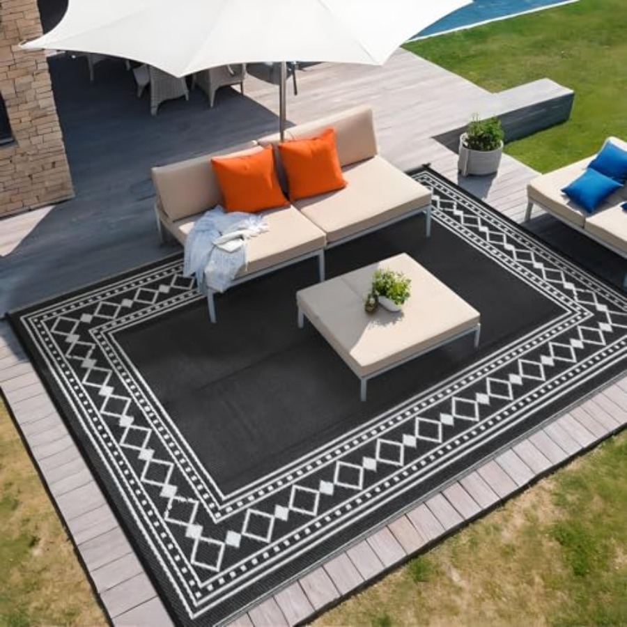Outdoor geometric rug 9x18 for - Outdoor Camping Rugs 9X18 ulasan dan harga
