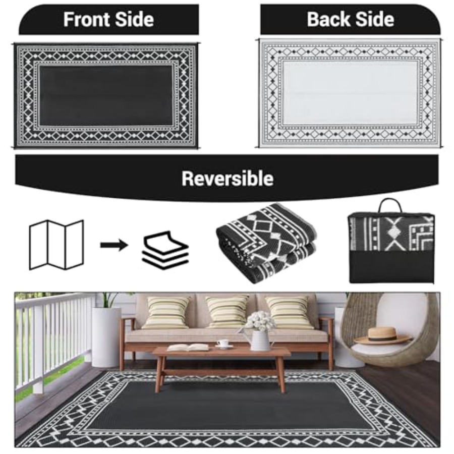 Outdoor geometric rug 9x18 for - Outdoor Camping Rugs 9X18 ulasan dan harga