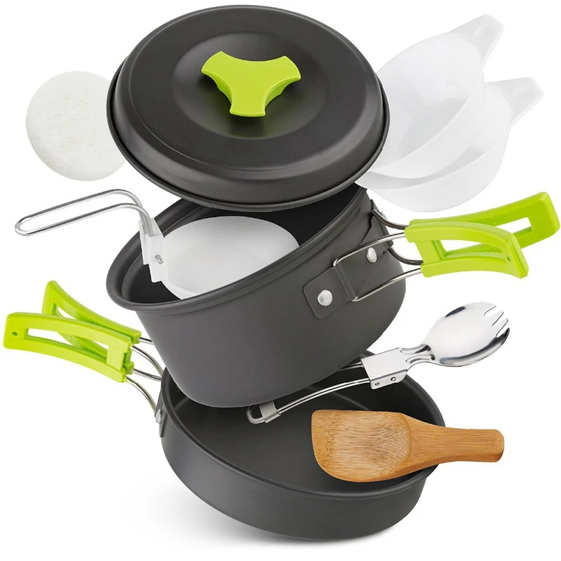 Portable Durable Camping Cookw - Outdoor Camping Uk ulasan dan harga