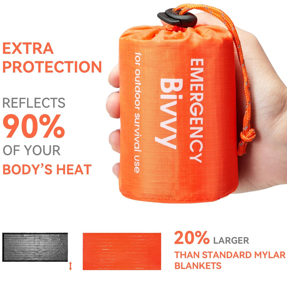 Emergency Sleeping Bag Surviva - Outdoor Camping Sleeping Bag ulasan dan harga